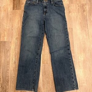 Eddie Bauer Natural Fit Denim Jeans Women's 4S Blue Wash Casual